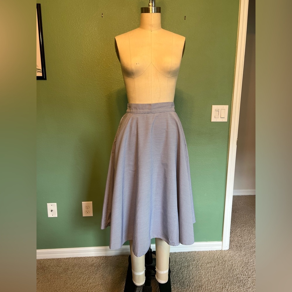 Uniqlo striped full skirt